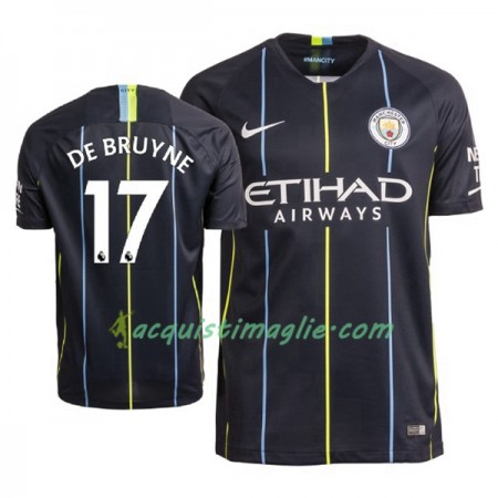 Divisa di Calcio Manchester City De Bruyne 17 Trasferta 2018/2019